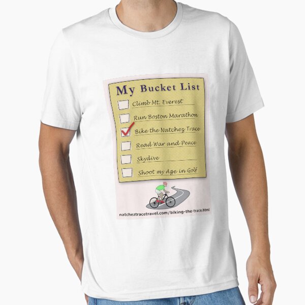 Item preview, Bicycle the Natchez Trace Bucket List designed and sold by natcheztrace.