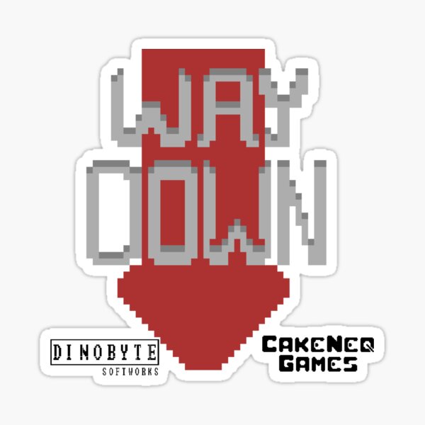 WayDown Stuff Sticker
