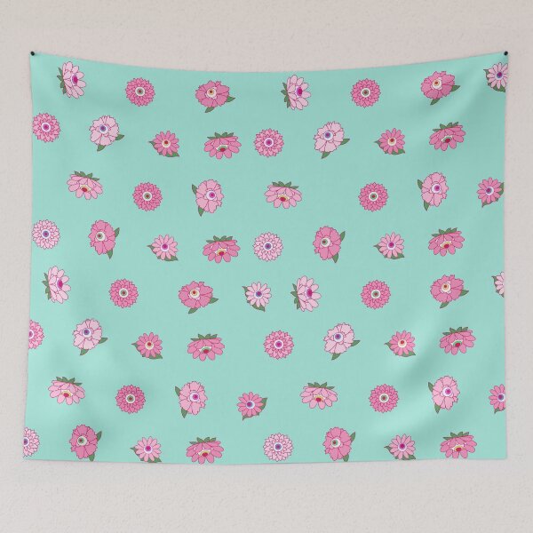 Item preview, Iris Eye Flower Motif designed and sold by Adelei Wade.