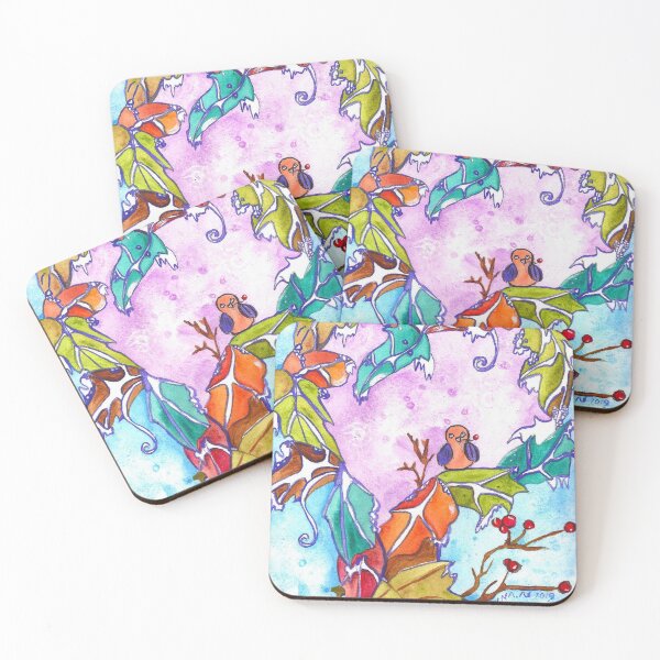 Item preview, Winter Heart and a winter bird designed and sold by Niina  Niskanen.