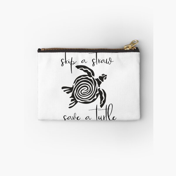 Item preview, Skip A Straw Save a Turtle  designed and sold by ColorFlowArt.