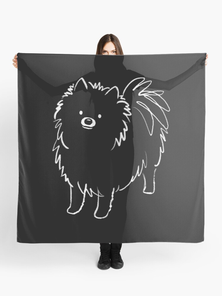 pomeranian scarf