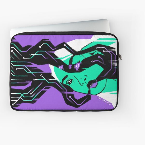 Glitch Witch Laptop Sleeve