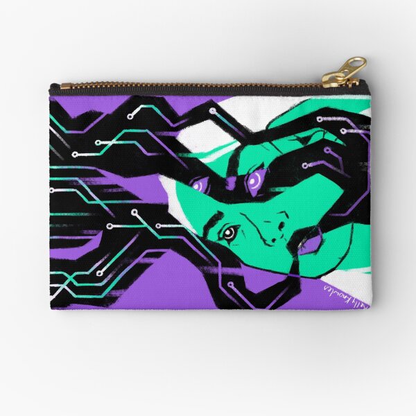 Glitch Witch Zipper Pouch