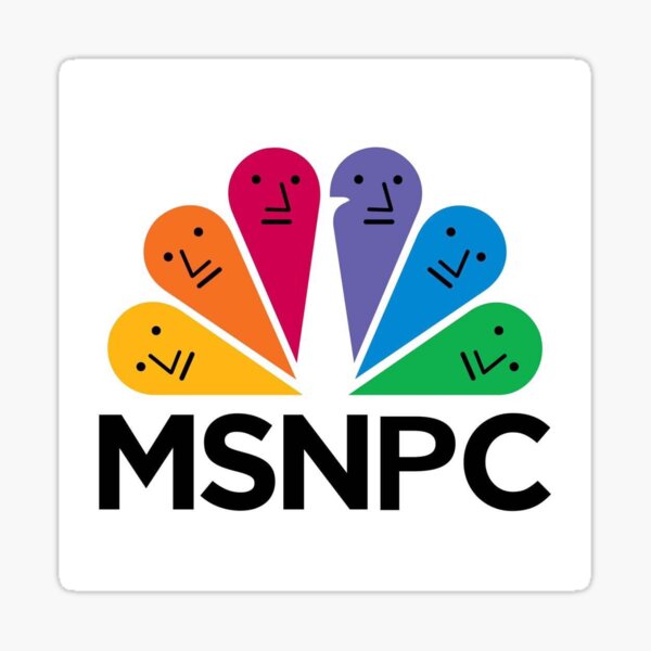 Vista previa del artículo con la obra «MSNPC meme», diseñado y vendido por skepgineer.