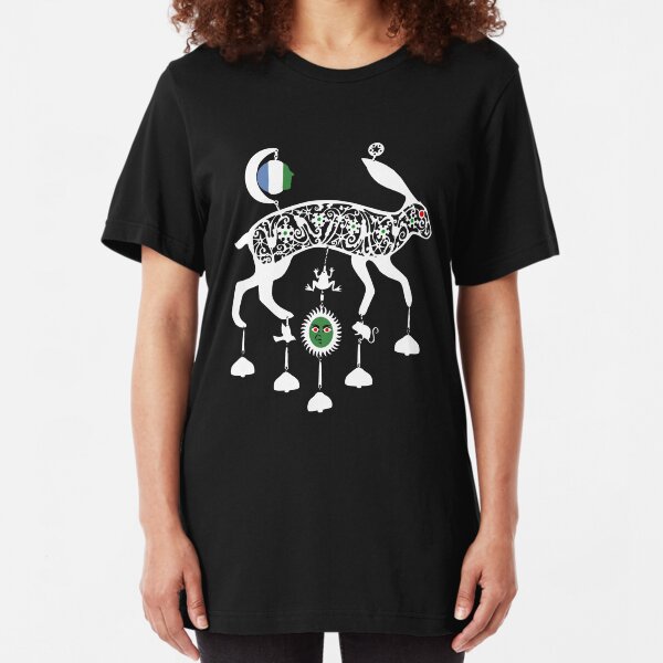 The jewelled hare from Masquerade Slim Fit T-Shirt