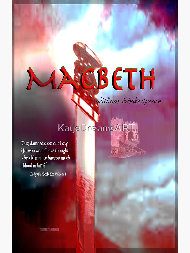 "MacBeth Symbols" Poster for Sale by KayeDreamsART Redbubble