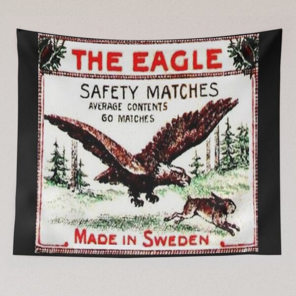 Item preview, THE EAGLE -VINTAGE MATCH BOX designed and sold by Infopreneur123.