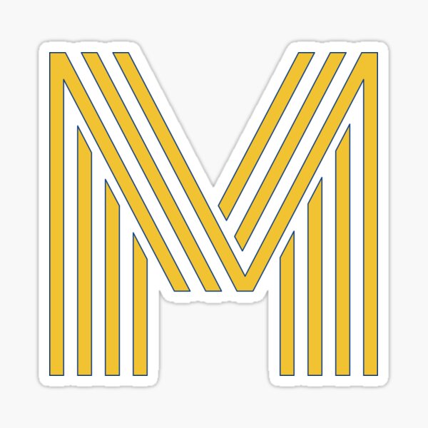 Item preview, M, yellow and blue designed and sold by TheBoyTeacher.