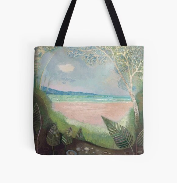 Fern Beach All Over Print Tote Bag