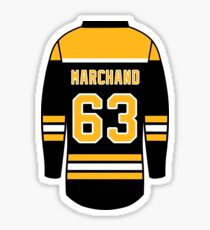 Brad Marchand Jersey Sticker