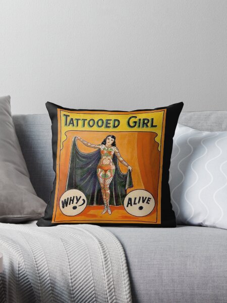 Item preview, TATTOOED GIRL : Vintage Circus Sideshow Advertising Print designed and sold by posterbobs.