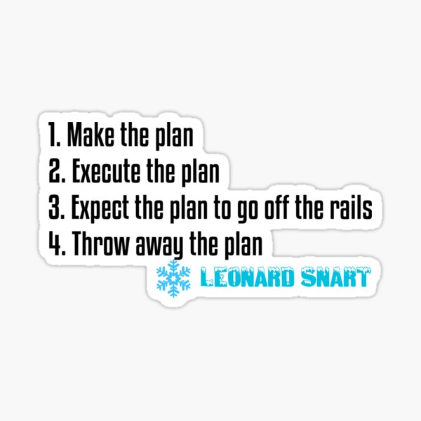 Item preview, Leonard Snart Quote designed and sold by andres + thomas.