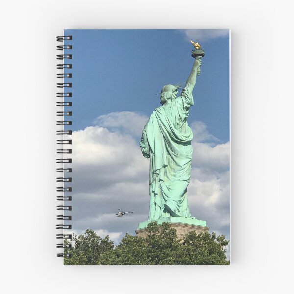 Item preview, Lady Liberty Watches over a Helicopter designed and sold by 2CrabbySisters.