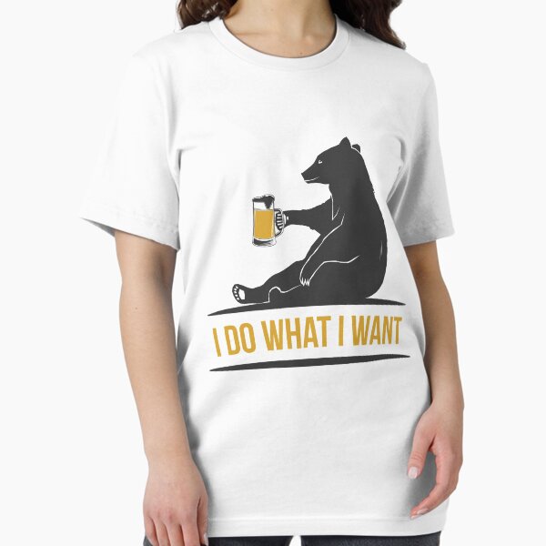 Item preview, Bear Beer - I Do What I Want designed and sold by bramjweb.