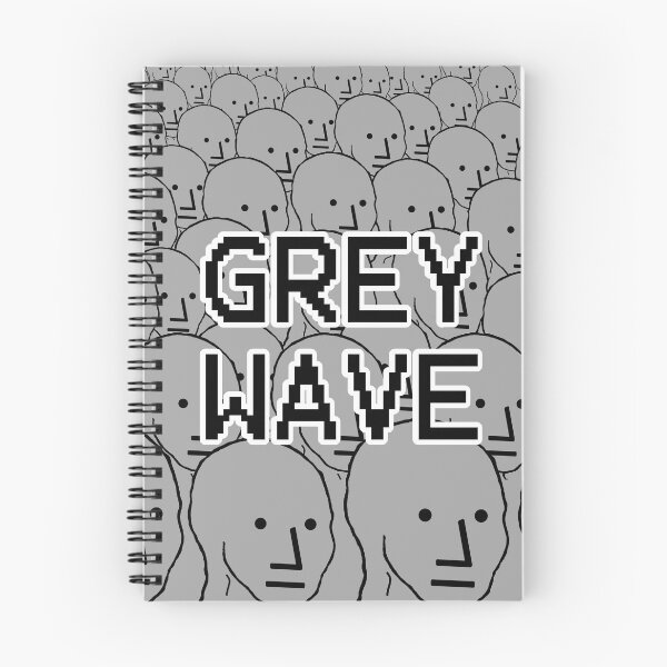 Item preview, NPC Crowd - Grey Wave Variant #2 - Wojak designed and sold by RebarForOwt.