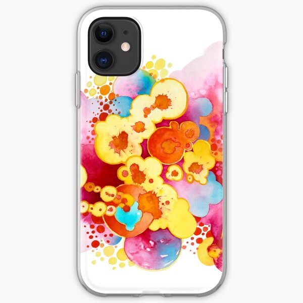 Boom! Everything - Watercolor Painting iPhone Soft Case