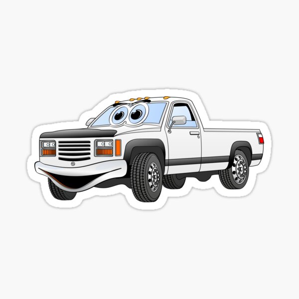 Download Pick Up 4x4 Truck Stickers | Redbubble