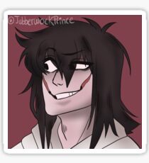 Jeff the Killer Sticker Sticker