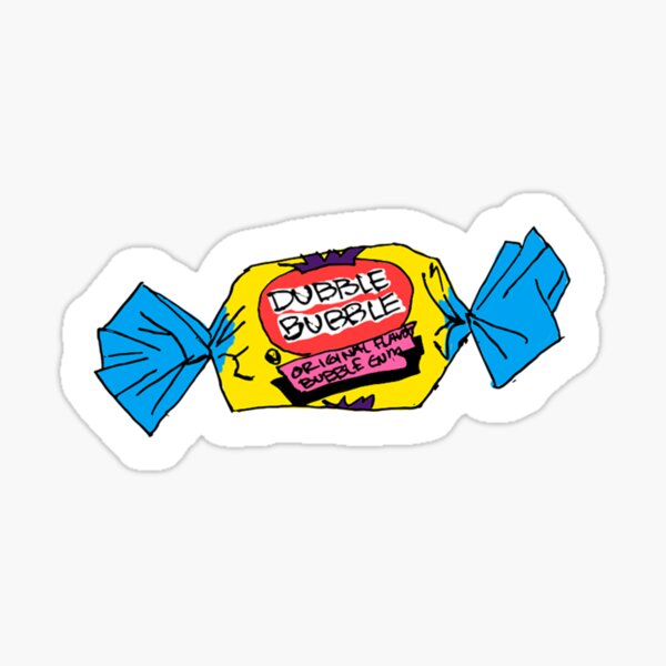 Dubble Bubble Sticker Sticker