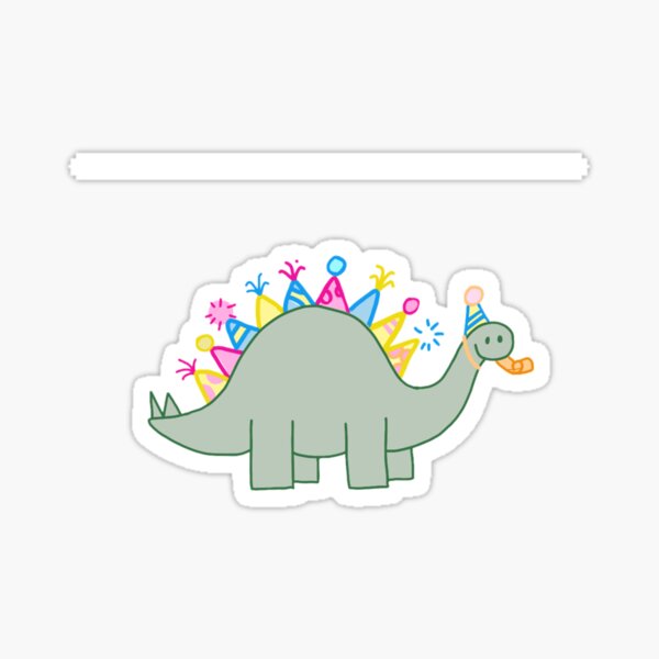 Fiesta-saurus Pegatina