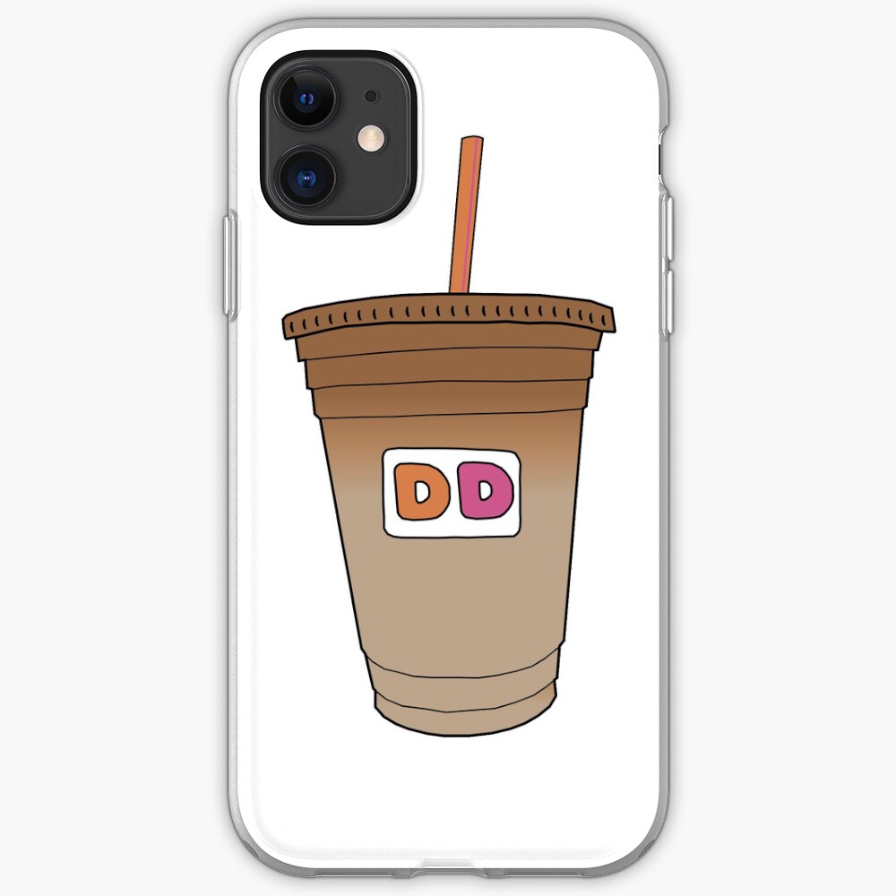 "Dunkin Donuts Iced Coffee" iPhone Case & Cover by ascotch Redbubble