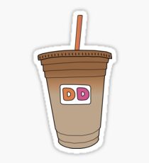 Dunkin Donuts Iced Coffee Sticker