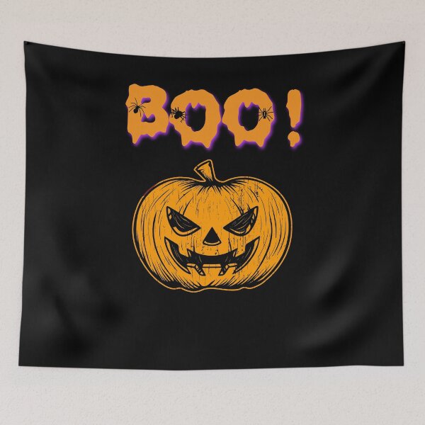 Item preview, Boo! Scary Face Jack o Lantern Halloween Holiday T shirt designed and sold by we1000.