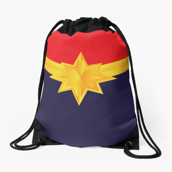 Captain Marvel Drawstring Bag