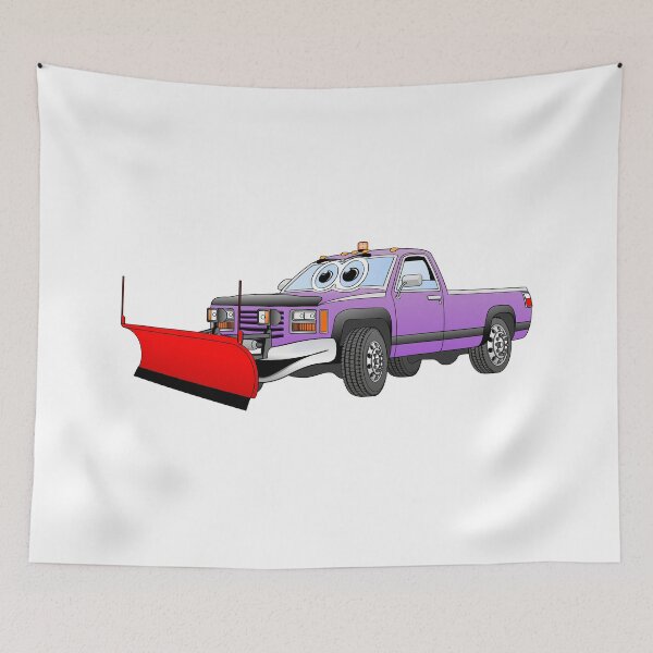 Aperçu de l'œuvre Purple R Pick Up Camion de chasse-neige de camion créée et vendue par Scott Hayes.