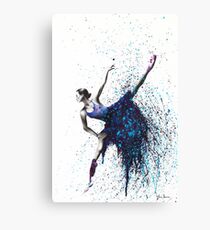 Grape Ballet Dance Canvas Print