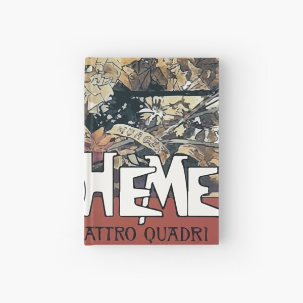 La Boheme Vintage Hardcover Journal