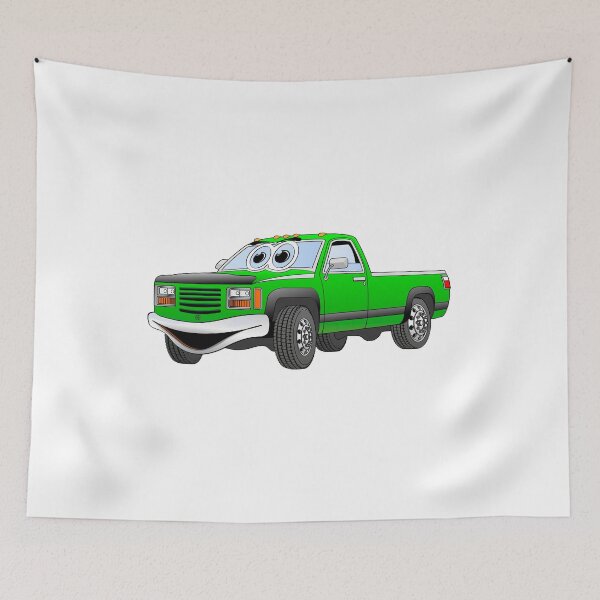 Aperçu de l'œuvre Camionnette verte Pick Up Truck créée et vendue par Scott Hayes.
