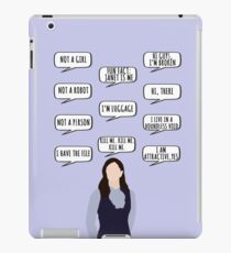 janet quotes iPad Case/Skin