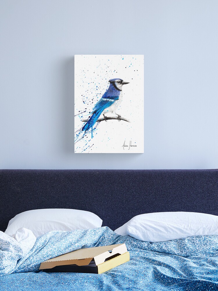 Blue Jay Bird print by Ashvin Harrison