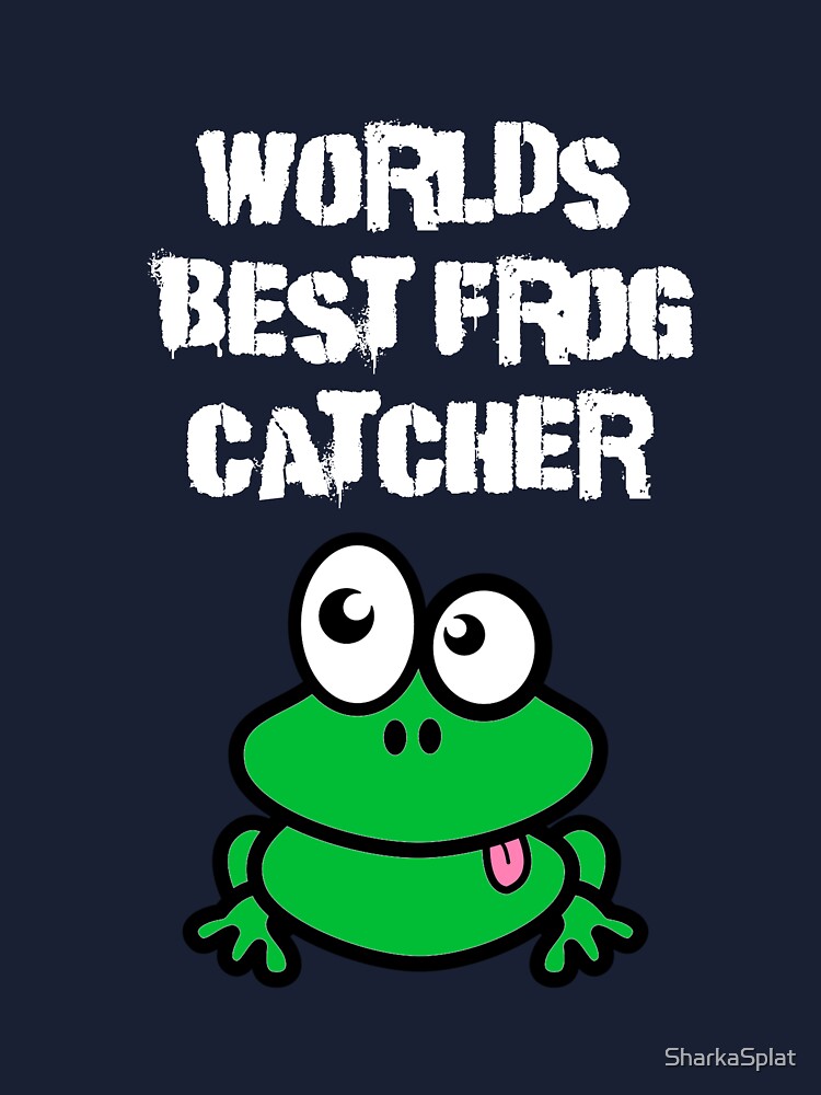 Kids Worlds Best Frog Catcher  Kids T-Shirt for Sale by