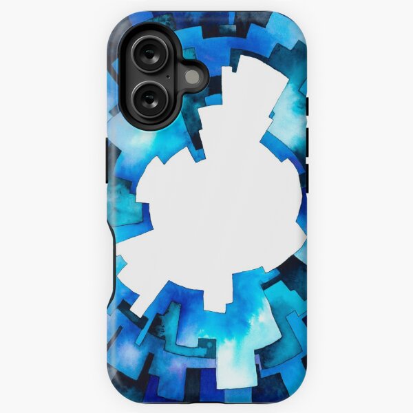 Fancy Blurry Life - Watercolor Painting iPhone Tough Case