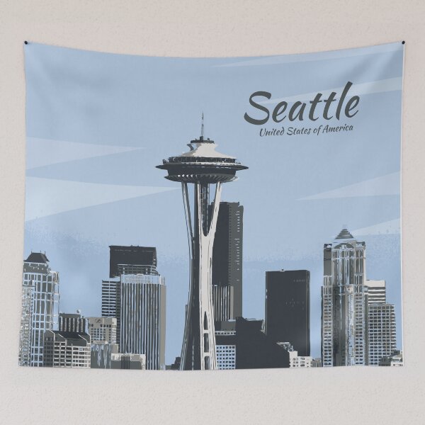 Item preview, Seattle Space Needle designed and sold by TheJoeyStudio.