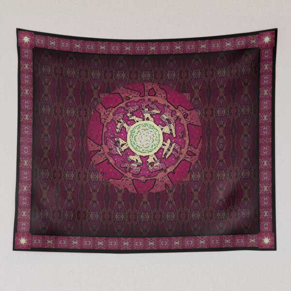 Item preview, Deep Red Thangka designed and sold by TheCircles.