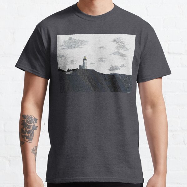 Cape Byron Light House, Byron Bay NSW- Tri Colour Classic T-Shirt