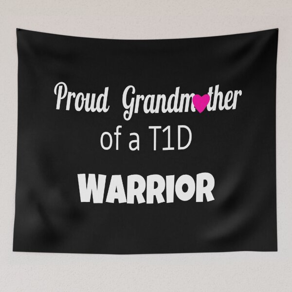 Item preview, Proud Grandmother White Text Pink Heart designed and sold by CatGirl101.