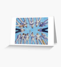 The Toss Greeting Card