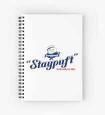 Stay Puft Marshmallow Man Spiral Notebook