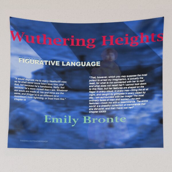 Item preview, Wuthering Heights: Figurative Language designed and sold by KayeDreamsART.