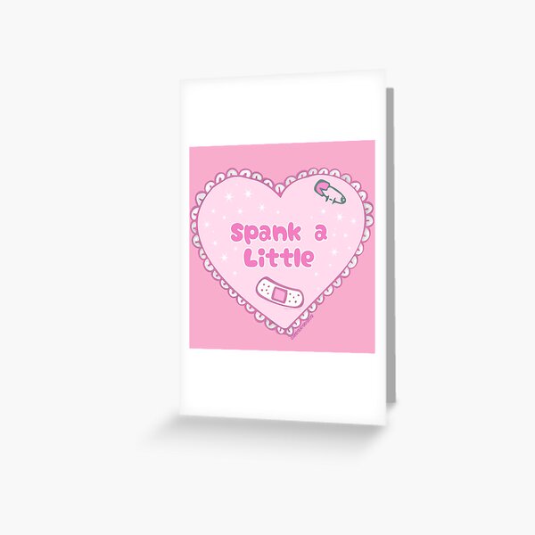 Spank A Little Greeting Card