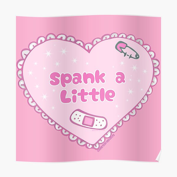 Spank A Little Poster