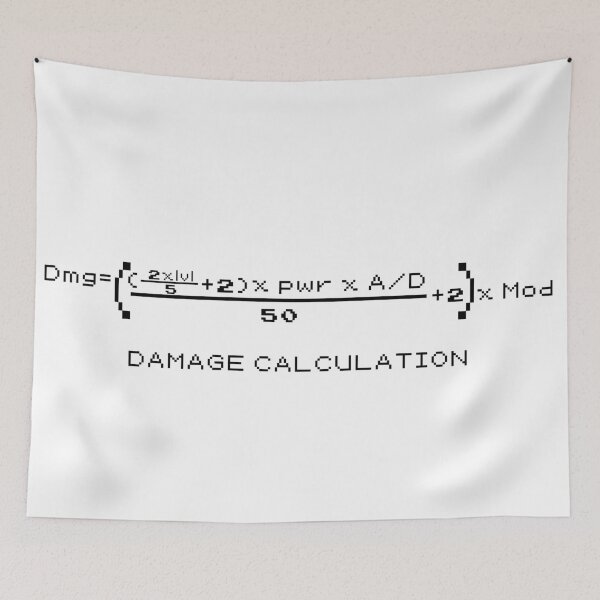 Item preview, Damage Calculation designed and sold by Mrsmauve.
