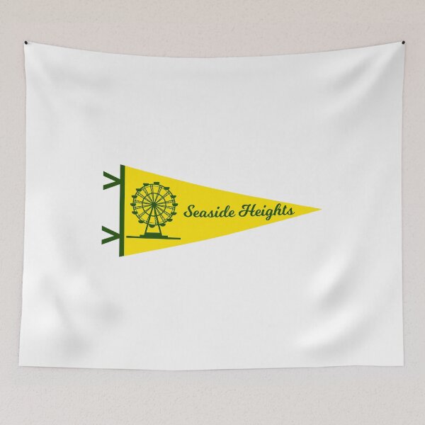 Item preview, Vintage Seaside Heights Pennant  designed and sold by fearcity.