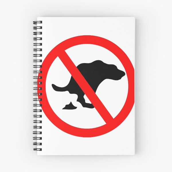 Item preview, DOG NO POOP ROAD SIGN designed and sold by SofiaYoushi.