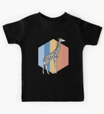 Giraffe Jungtier Kinder T-Shirt